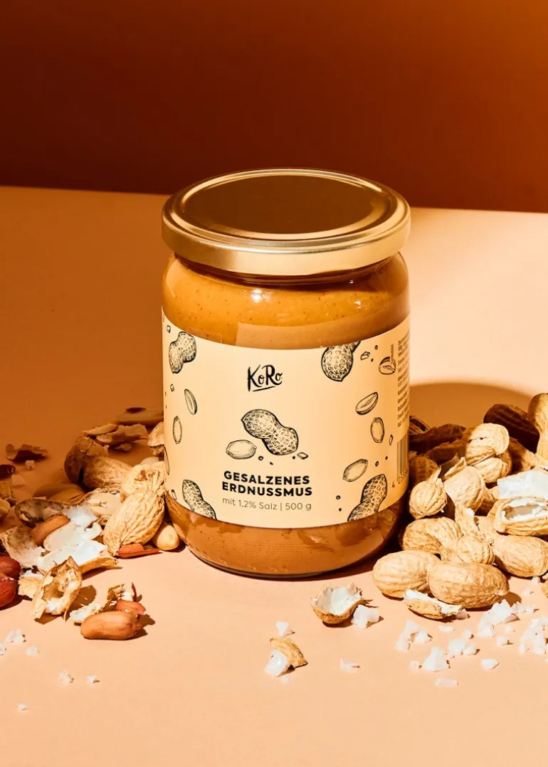Gesalzenes Erdnussmus 500 g