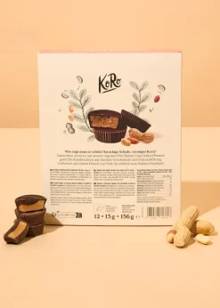 Geschenkbox Bio Nut Butter Cups Salted Peanut 12 x 13 g