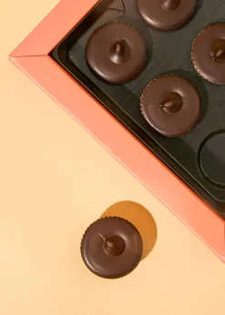 Geschenkbox Bio Nut Butter Cups Salted Peanut 12 x 13 g