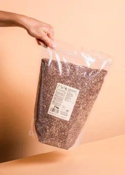 Geschrotete Bio Leinsamen 2 kg