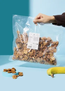 Getrocknete Bio Bananenscheiben aus Sri Lanka 1 kg