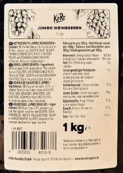Jumbo Weinbeeren 1 kg