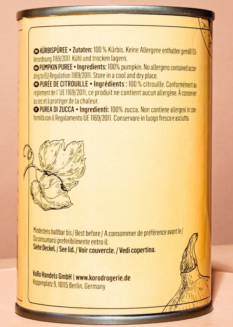 Kürbispüree 425 g