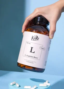 L-Arginin Base aus Fermentation Kapseln 365 Stück