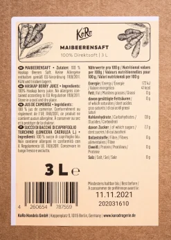 Maibeerensaft Bag-in-Box 3 L