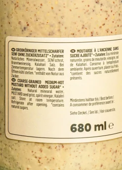 Mittelscharfer Senf ohne Zuckerzusatz 680 ml