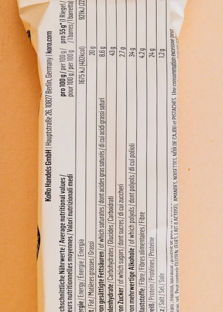 Protein Bar Deluxe Vegan Peanut 55 g