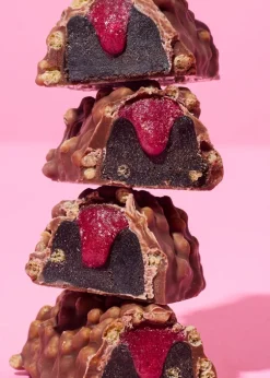 Protein Bar Deluxe Vegan Raspberry Choc 12 x 55 g