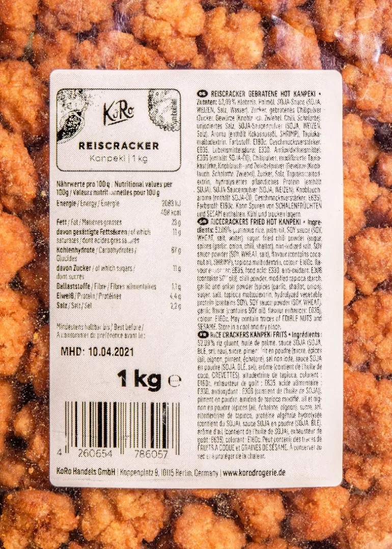 Reiscracker Fried Chilli 1 kg