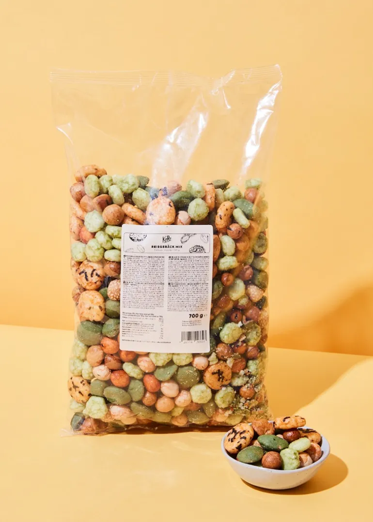 Reisgebäck Mix Erdnuss-Wasabi 700 g