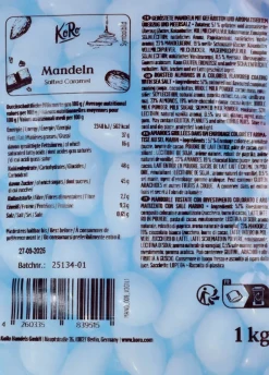 Salted Caramel Mandeln 1 kg
