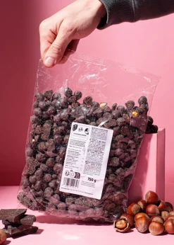 Schokohappen Haselnuss-Zartbitter 750 g