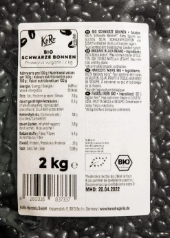 Schwarze Bio Bohnen 2 kg