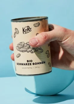 Schwarze Bio Bohnen in der Dose 240 g