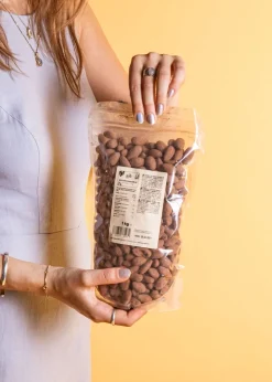 Skinny Dipped Mandeln in dunkler Schokolade mit Kakao 1 kg