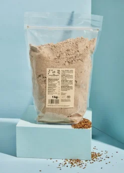Teilentöltes Bio Leinsamenmehl 1 kg