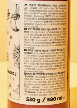 Tomatensoße Arrabbiata 530 g
