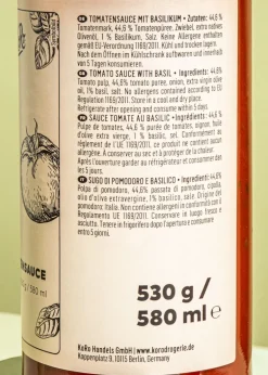 Tomatensoße mit Basilikum 530 g