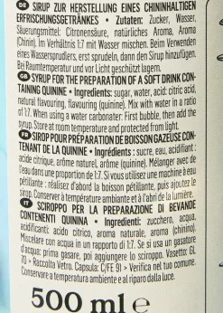 Tonic Sirup 500 ml