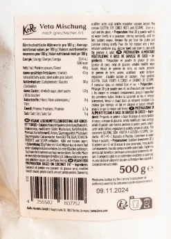 Vegane Veta-Mischung zum Selbstmixen 500 g
