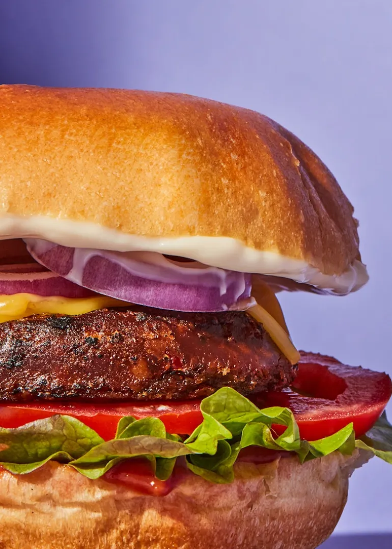 Veganer Bio Burger Shiitake und Paprika 160 g