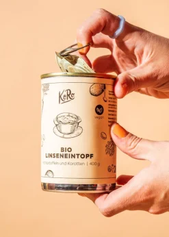 Veganer Bio Linseneintopf 400 g