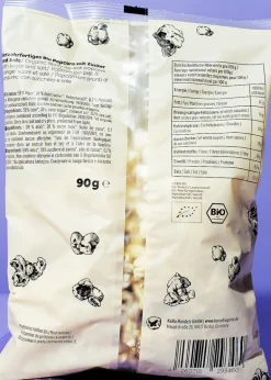 Verzehrfertiges Bio Popcorn süß und salzig 90 g