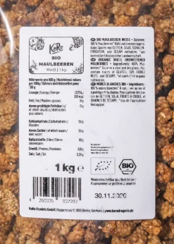 Weiße Bio Maulbeeren 1 kg