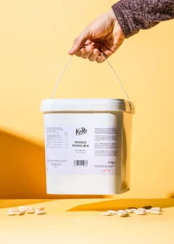 Weißes Mandelmus 5 kg - Eimer