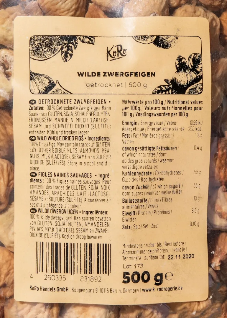 Wilde Zwergfeigen 500 g