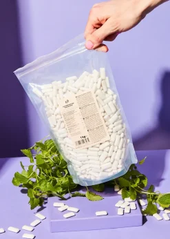 Zuckerfreier Kaugummi mit Menthol 1 kg